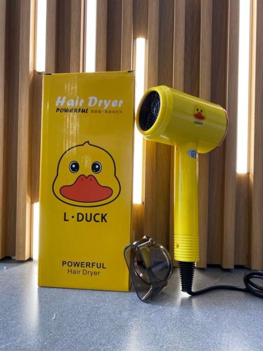 Máy sấy tóc L-Duck , màu vàng trẻ trung , hàng new fullbox