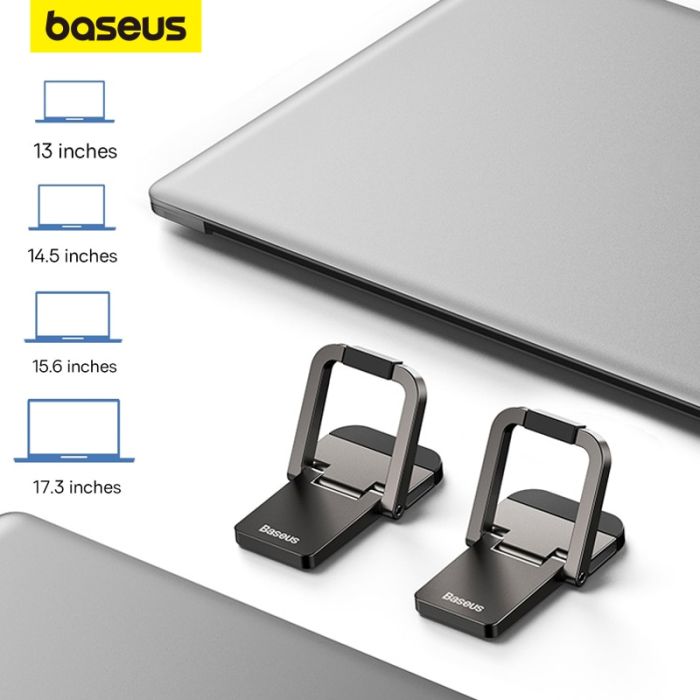 Đế Tản Nhiệt Đa Năng Siêu Nhỏ Gọn Cho Laptop/Macbook Baseus Slim Laptop Kickstand ( Bộ 2 cái )