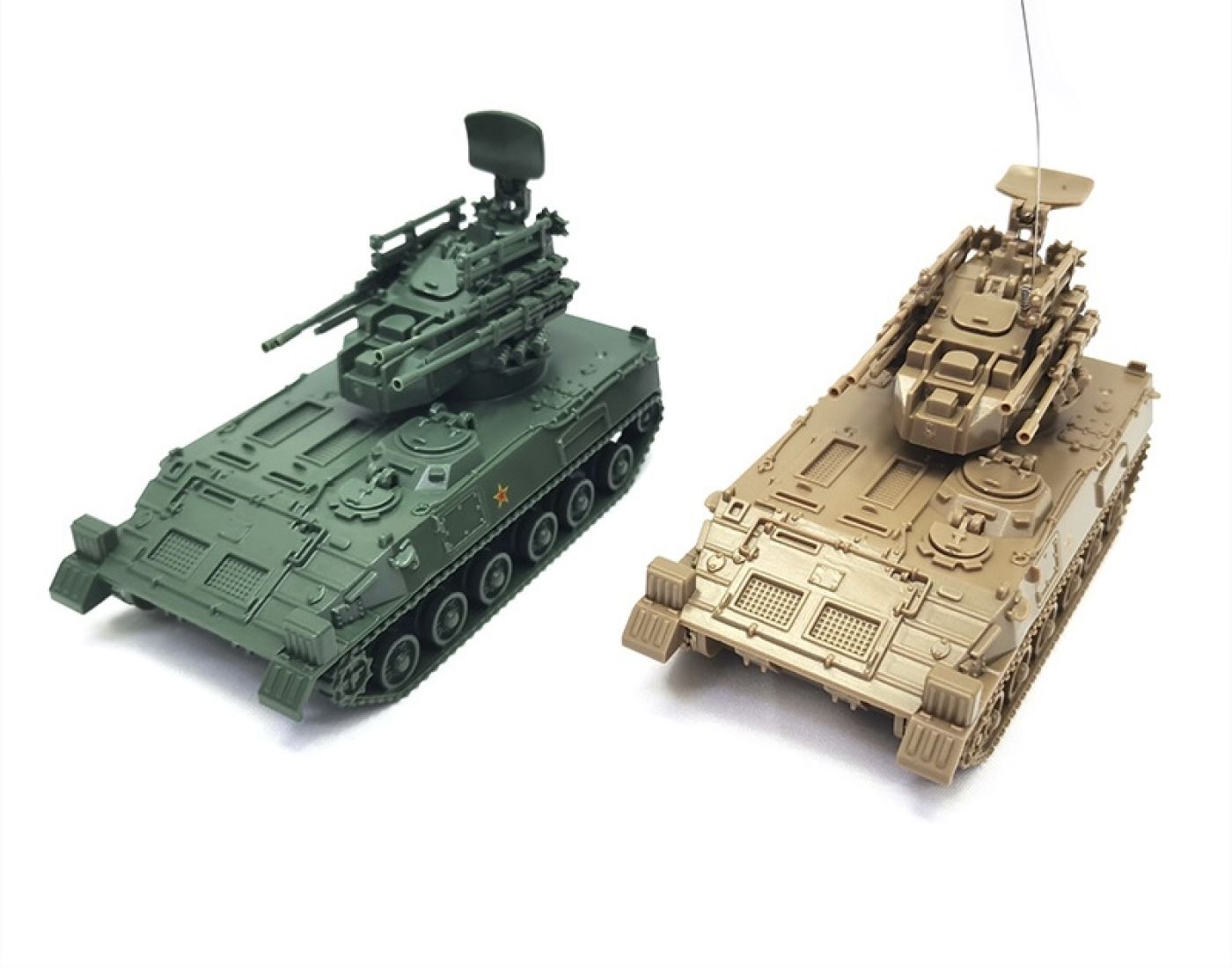 Mô hình xe tăng quân sự T 14, T90 MS,ZTL11,PGZ04A . Mô hình xe tank nhựa lắp ráp 4D- 3