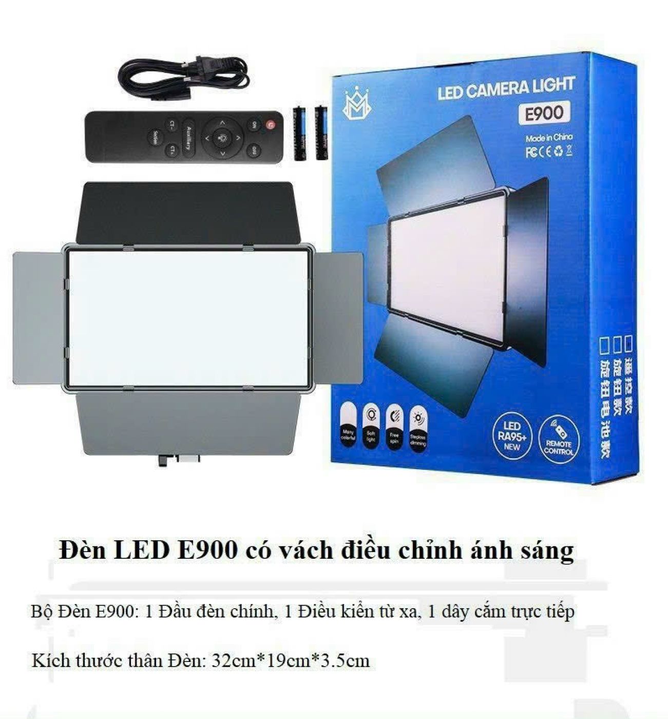 Đèn led chữ nhật E900