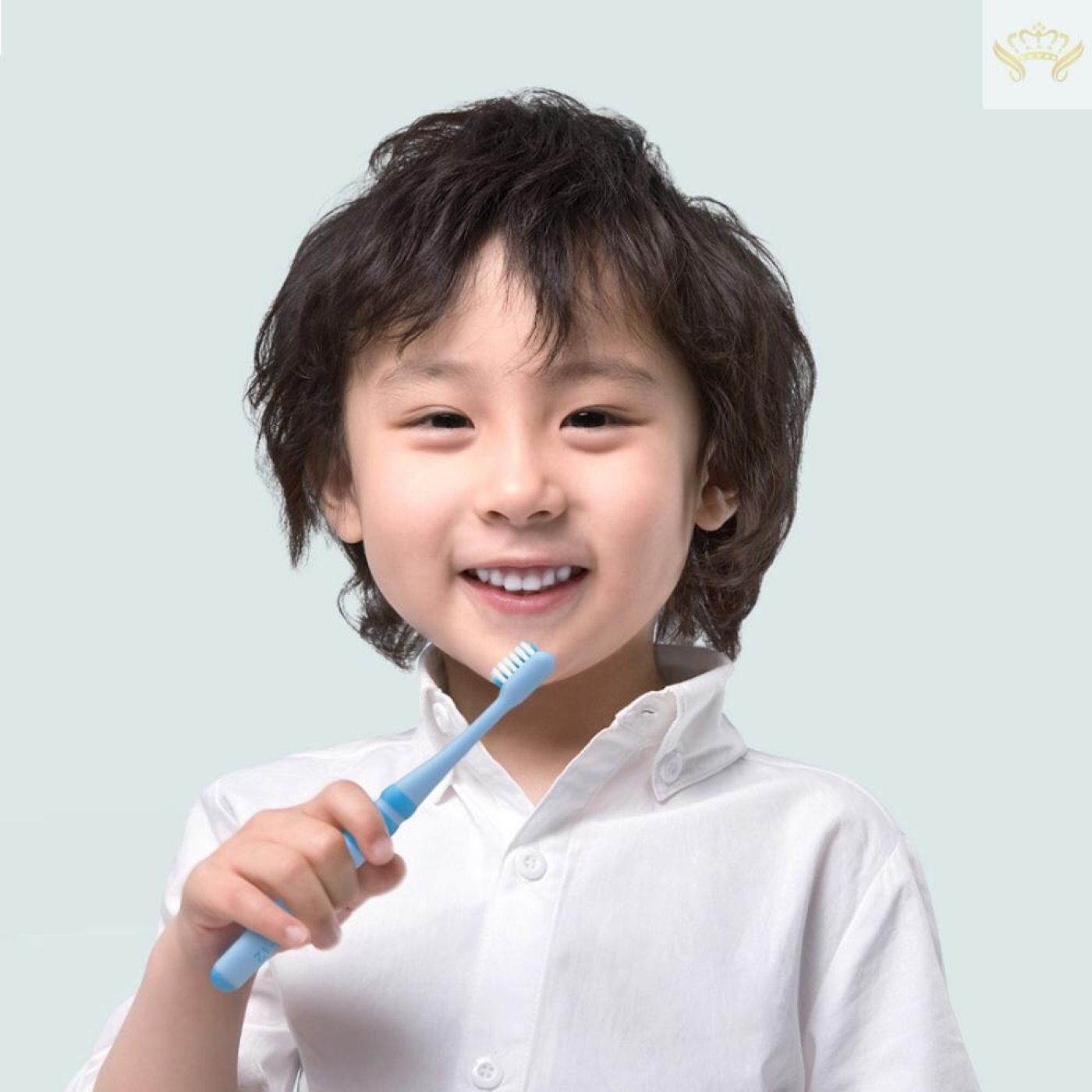 Bàn chải đánh răng kháng khuẩn cho bé XIAOMI Youpin Dr.Bei Child Toothbrush - Xanh - Hồng