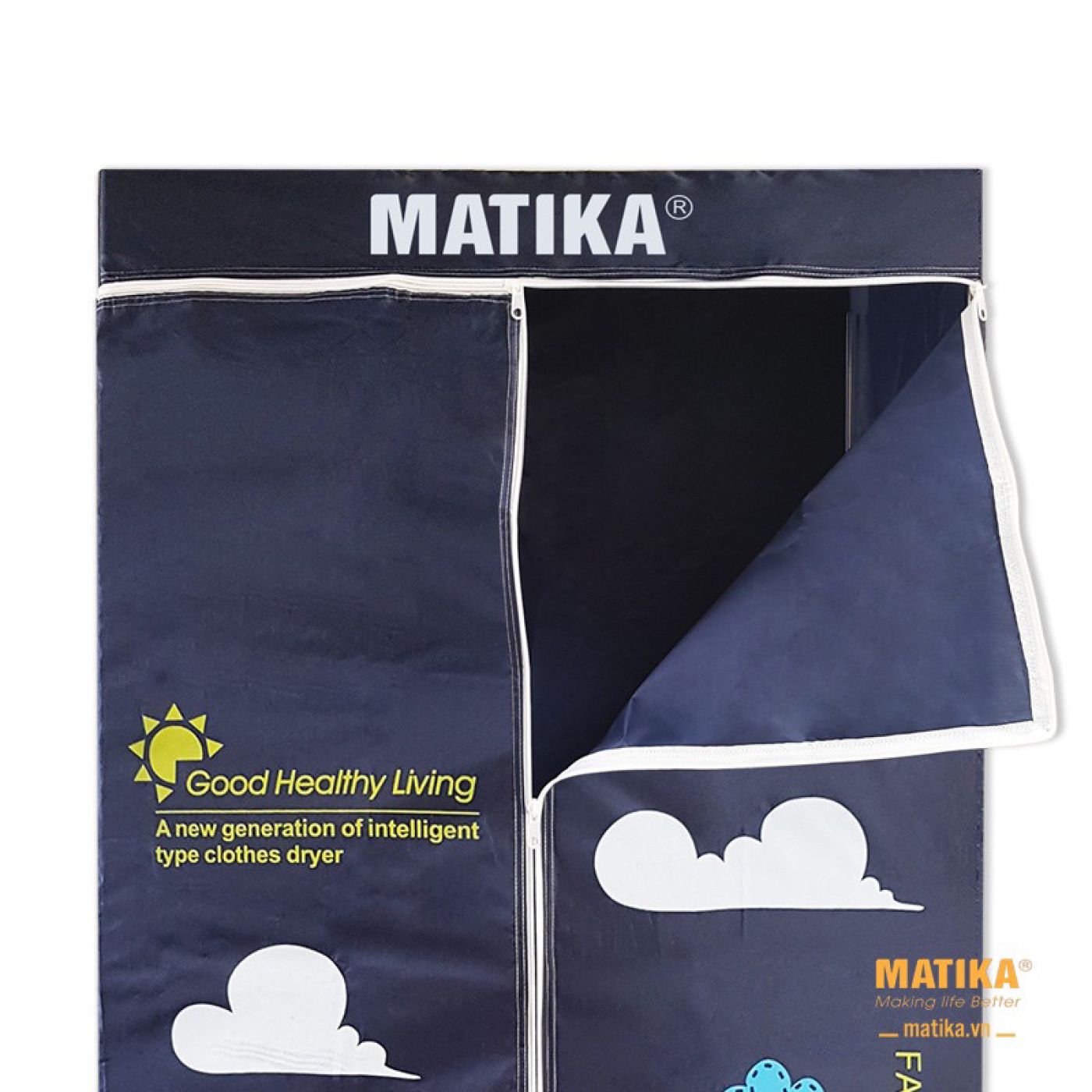 Tủ sấy quần áo Matika