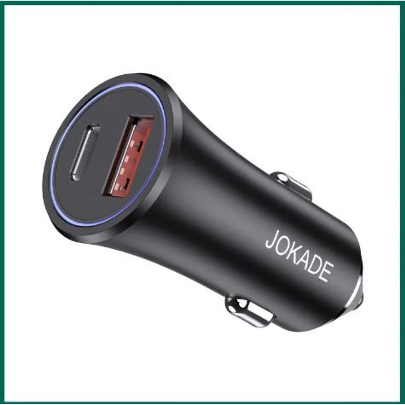 Đầu Sạc Ôtô JOKADE JH002 1 Cổng USB, 1 Cổng Type C Hỗ Trợ Công Nghệ PD 3.0