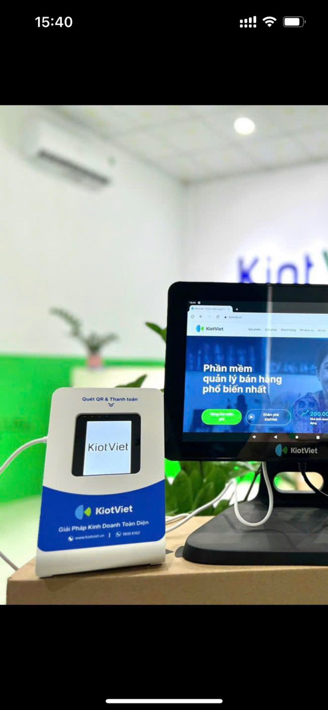 Phần mềm quản lý bán hàng Kiotviet gói 1 năm hỗ trợ
