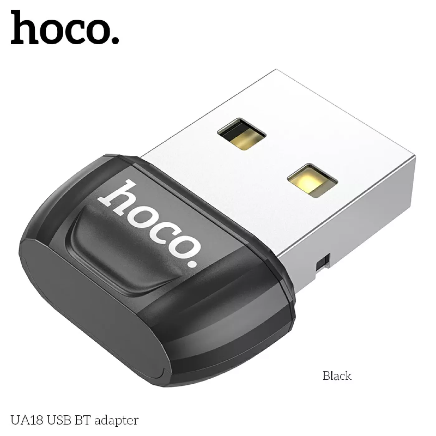 Usb bluetooth cho máy tính giúp kết nối loa headphone tai nghe loa bluetooth Hoco ua18