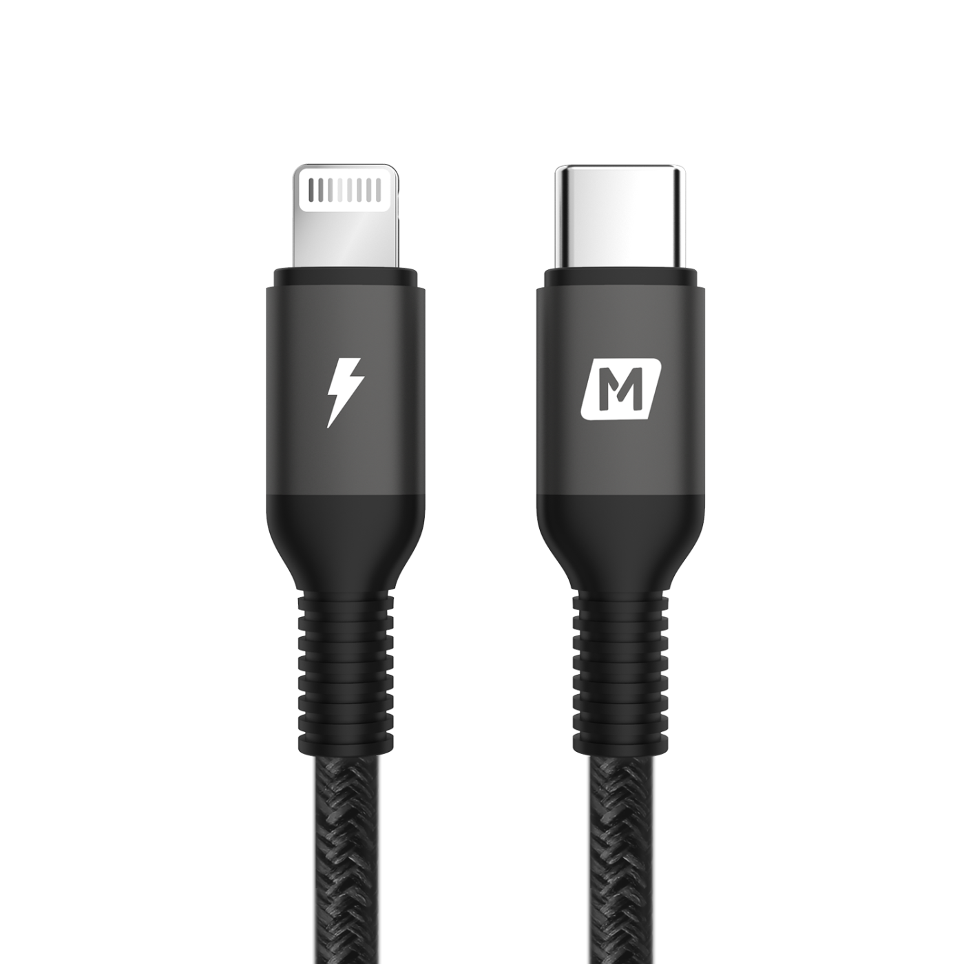Cáp sạc nhanh 20W cho iPhone và iPad Momax Elite Link USB C to Lightning Cáp bện nylon 1,2m MFI DL31