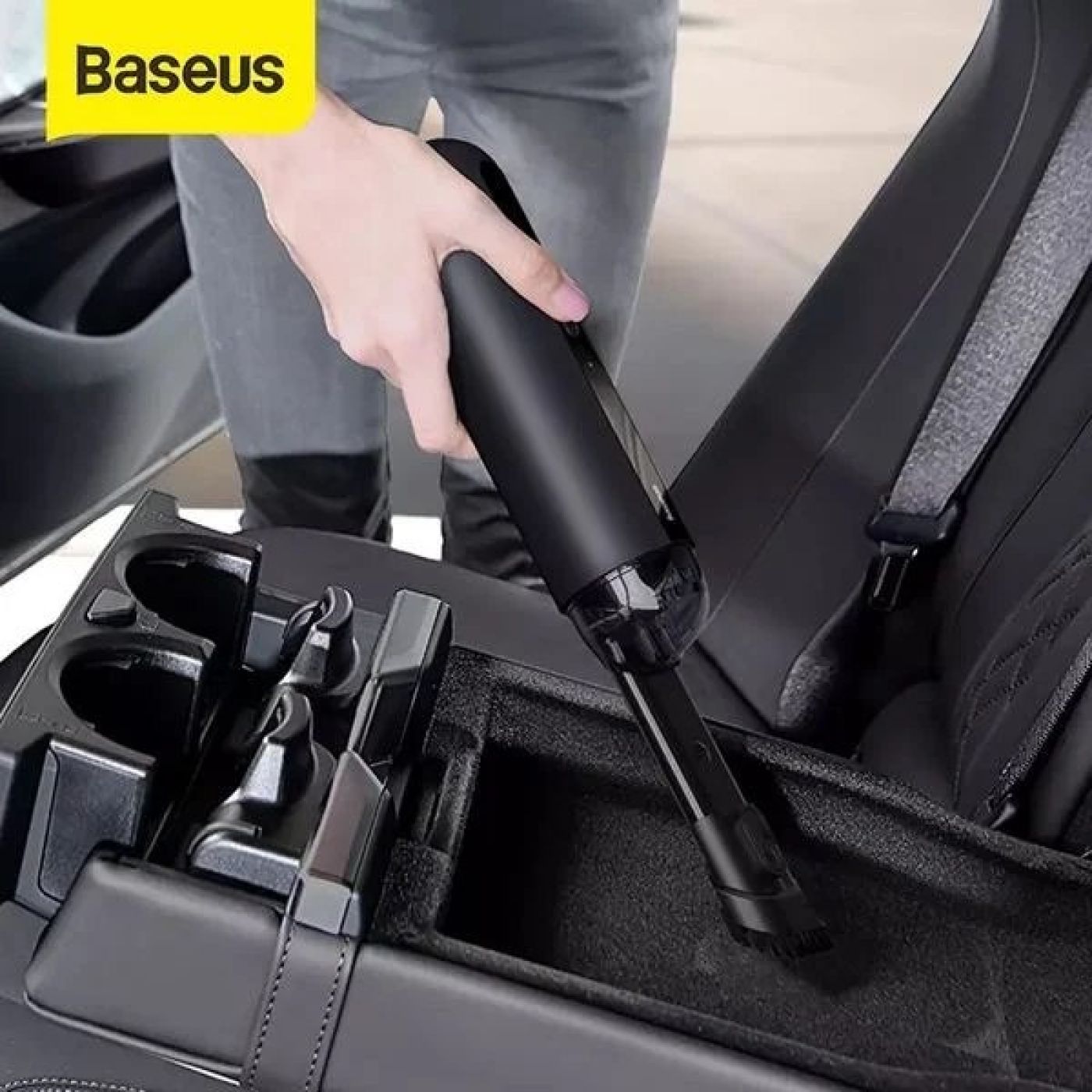 Máy hút bụi pin sạc cầm tay dùng cho xe hơi Baseus A2 Car Vacuum Cleaner (70W, 5000Pa, Vacuum Portab