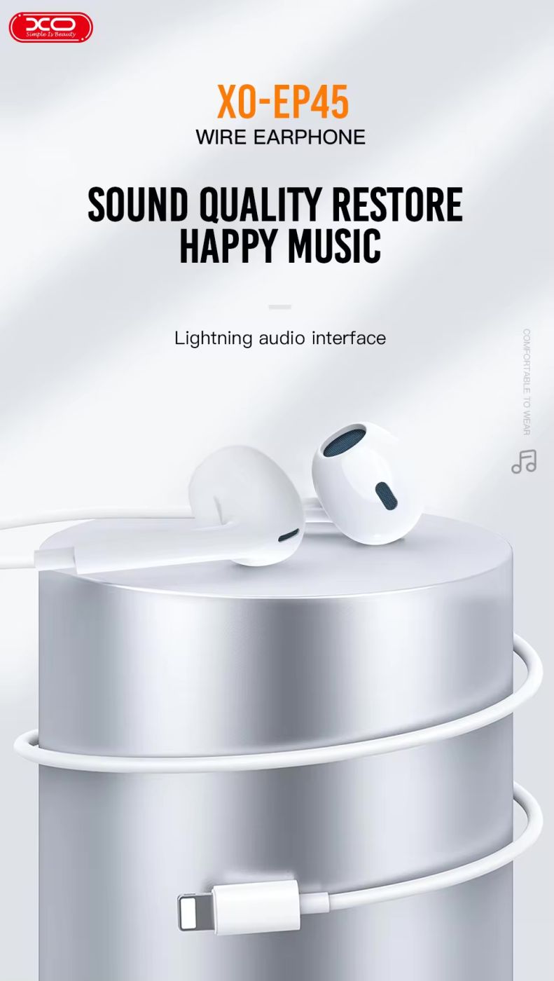 [LIVE]Tai nghe Bluetooth XO EP45 chân Lightning dành cho iPhone