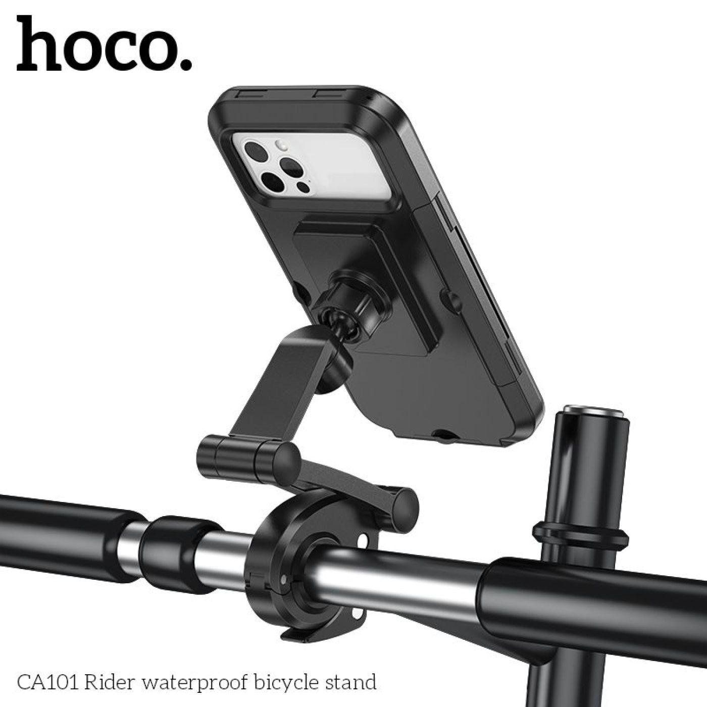 Giá đỡ điện thoại xe máy xe đạp, chống nước cảm ứng Hoco CA101