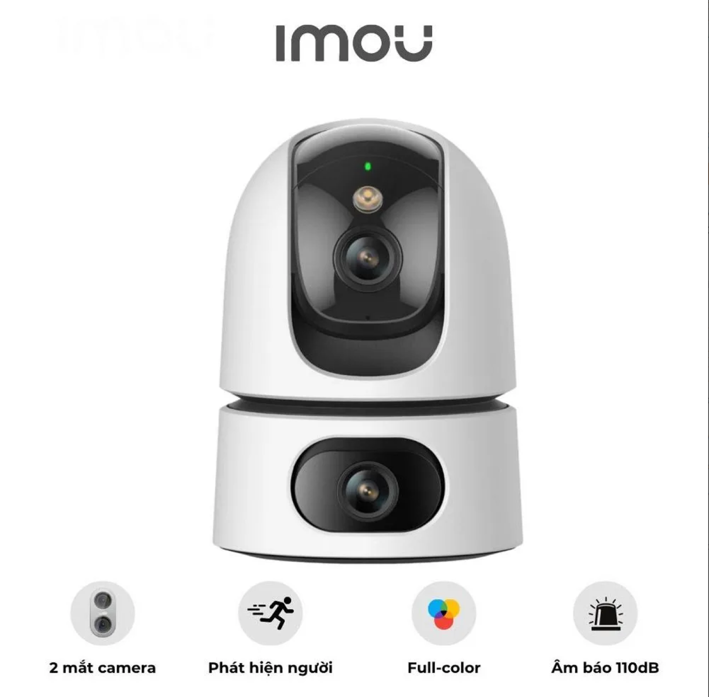 Combo Camera Wifi iMOU 2 mắt Ranger Dual 10MP IPC-S2XP-10M0WED + Thẻ nhớ 64G
