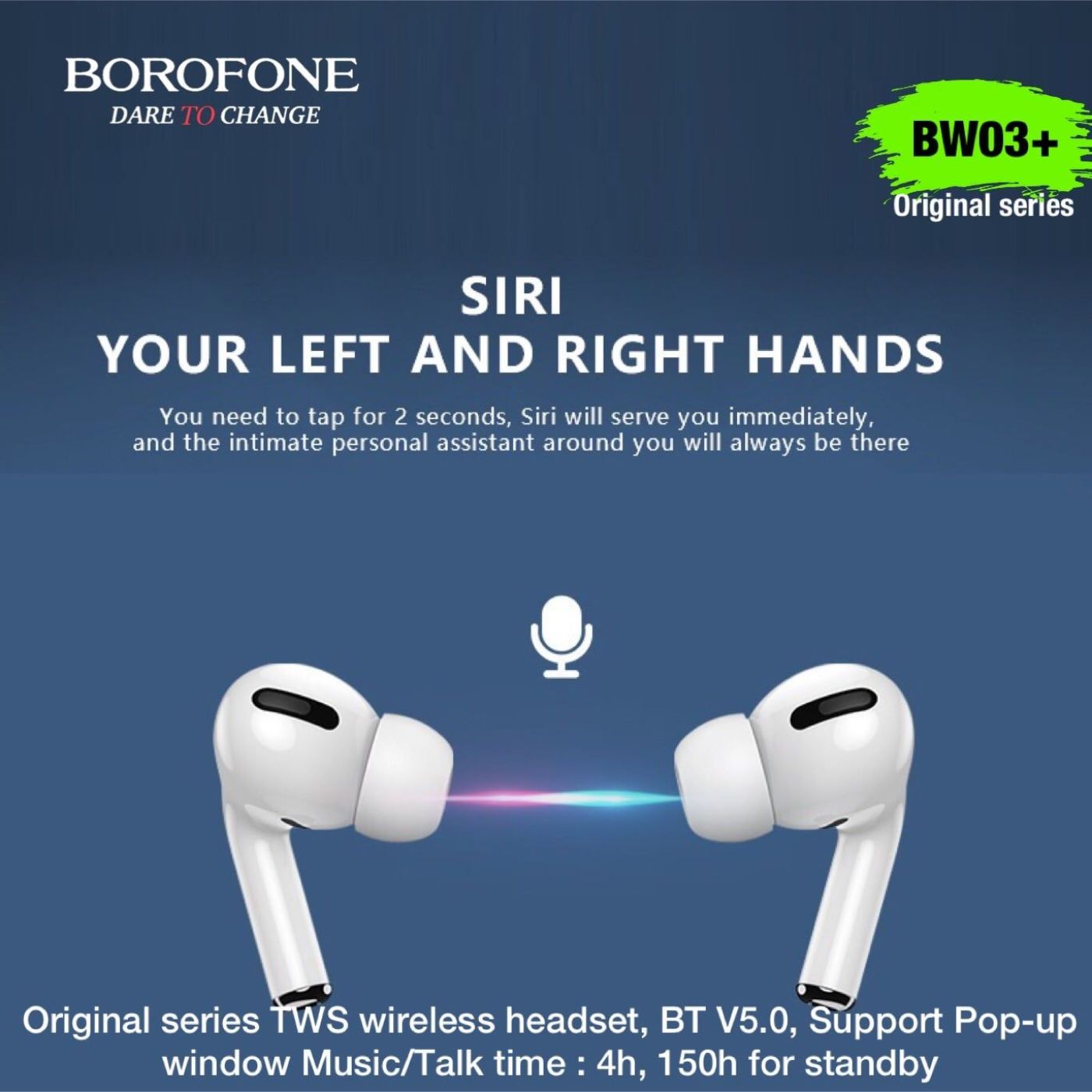 Tai nghe Bluetooth Borofone BW03