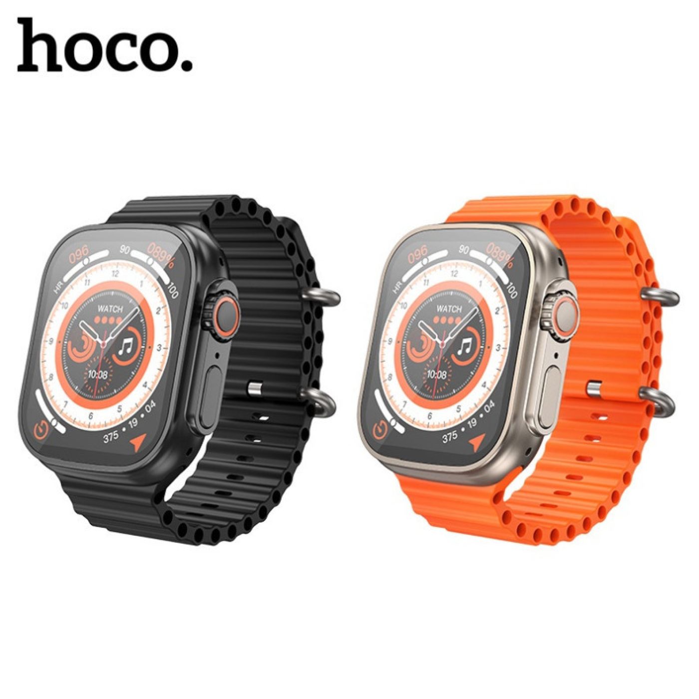 Đồng hồ thông minh HOCO Y12 Ultra, Smartwatch nghe gọi, theo dõi sức khỏe, hỗ trợ thể thao, chống nư